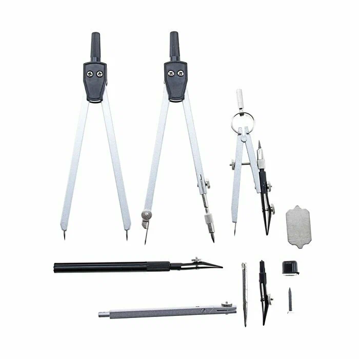 Циркуль в наборе 9 предметов BRADEN